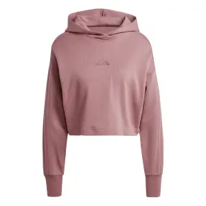 Felpa con cappuccio da donna adidas All Szn 3-Stripes image-0