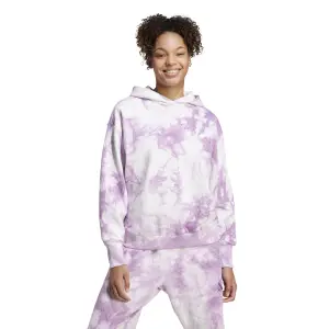 Lösa sweatshirts med tie-dye för kvinnor adidas All Szn Fleece image-1