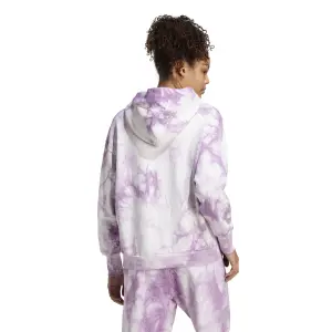Lösa sweatshirts med tie-dye för kvinnor adidas All Szn Fleece image-4