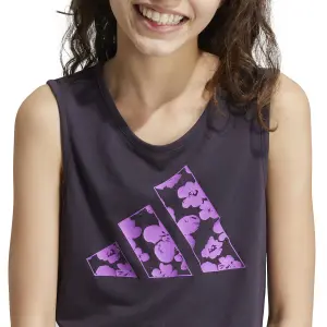 Meisjes tanktop adidas Train Essentials Logo image-6