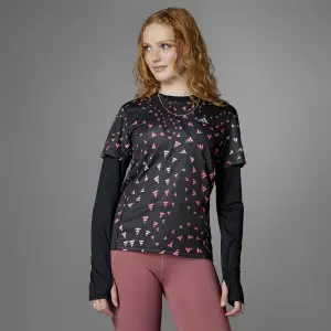 Camiseta de mujer adidas Graphic Aeroready image-4