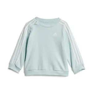 Conjunto de camisola e fato de treino para bebé adidas Essentials 3-Stripes image-1