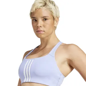Sujetador de sujeción normal para mujer adidas Powerimpact 3-Stripes image-5