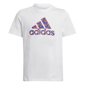 Camiseta de chica adidas Animal Print Graphic image-0