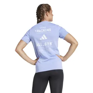 T-shirt för kvinnor adidas Graphique Aeroready All-Gym Category image-4