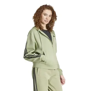 Felpa con cerniera a cappuccio da donna adidas Future Icons 3-Stripes image-2