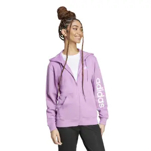 Damen Kapuzenpullover mit Reißverschluss adidas Essentials Linear image-3