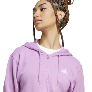Damen Kapuzenpullover mit Reißverschluss adidas Essentials Linear image-5