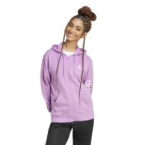 Damen Kapuzenpullover mit Reißverschluss adidas Essentials Linear image-1