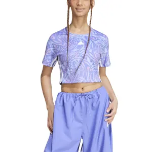 Camiseta de mujer adidas Express Cropped image-3