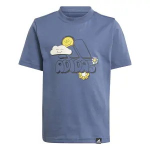 Camiseta gráfica infantil adidas image-1