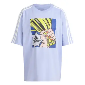 Camiseta oversize de mujer adidas Gallery Graphic image-1