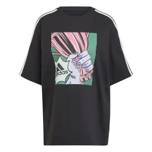 Camiseta oversize de mujer adidas Gallery Graphic image-1