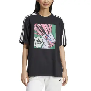 Camiseta oversize de mujer adidas Gallery Graphic image-3