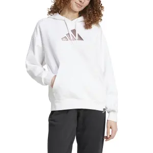Women's hooded sweatshirt adidas Holiday Graphic 3-Stripes image-3