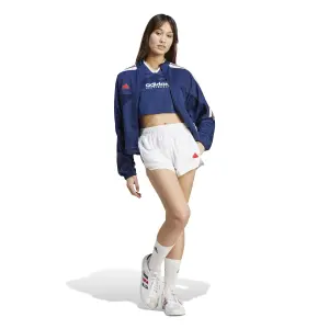 Camiseta cropped mujer adidas Tiro Cut 3-Stripes image-2