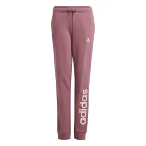 Girls' cotton jogging trousers adidas Essentials Linear Logo image-0