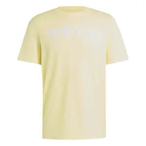 Camiseta con logotipo bordado adidas Essentials Linear image-0