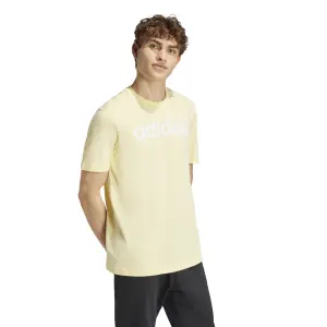 Camiseta con logotipo bordado adidas Essentials Linear image-2