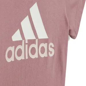 Conjunto de t-shirt e calções para bebé adidas Essentials Logo image-6