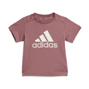 Conjunto de t-shirt e calções para bebé adidas Essentials Logo image-1