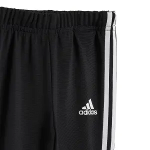 Glänsande träningsoverall med huva för baby adidas Essentials 3-Stripes image-4