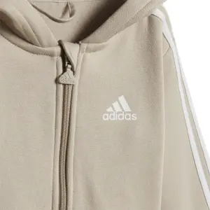 Sudadera con capucha y cremallera adidas Essentials 3-Stripes Fleece image-5