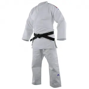 Judogi with blue white red stripe adidas Champion III