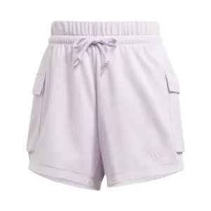 Pantalón corto cargo mujer adidas Essentials Small Logo French Terry image-0