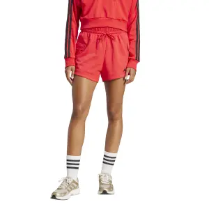 Pantalones cortos cargo pocket para mujer adidas Essentials Small Logo Feelcozy image-1