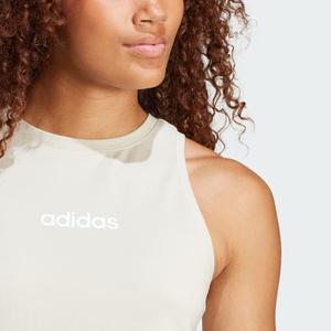 Canottiera slim in cotone donna adidas Essentials Linear image-5