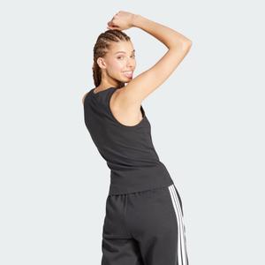 Canottiera slim in cotone donna adidas Essentials Linear image-3