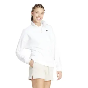 Sweatshirt 1/4 Reißverschluss Damen adidas Essentials Small Logo image-2