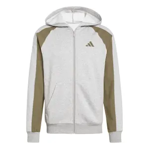 Giacca sportiva con cappuccio a zip adidas Essentials image-0