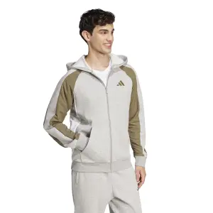 Giacca sportiva con cappuccio a zip adidas Essentials image-2