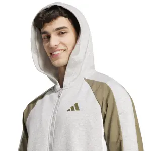 Giacca sportiva con cappuccio a zip adidas Essentials image-4