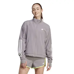 Oversized träningsjacka för kvinnor adidas Hyperglam image-1