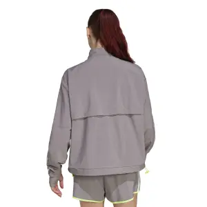 Oversized träningsjacka för kvinnor adidas Hyperglam image-4