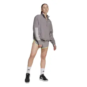 Oversized träningsjacka för kvinnor adidas Hyperglam image-3