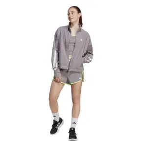Oversized träningsjacka för kvinnor adidas Hyperglam image-2