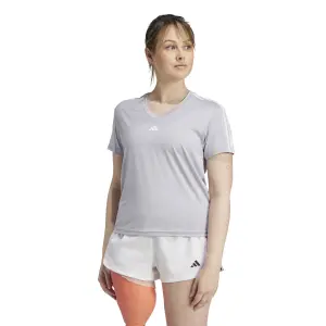V-ringad t-shirt för kvinnor adidas Aeroready Essentials 3 stripes image-1