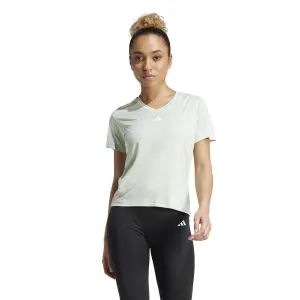 T-shirt col V femme adidas Aeroready Essentials 3 stripes image-1