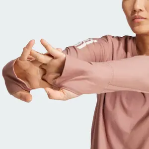 Camiseta de manga larga para mujer adidas Own the Run image-5