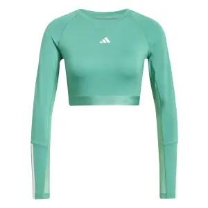 Långärmad T-shirt för kvinnor adidas Hyperglam image-0