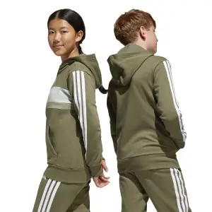 Sudadera infantil adidas Seasonal Essentials Tiberio 3 stripes image-6