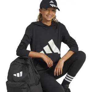 Sudadera con capucha infantil adidas Seasonal Essentials Glam image-2