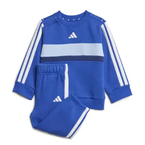 Chándal de felpa para bebé adidas 3-Stripe Tiro Seasonal Essentials image-1