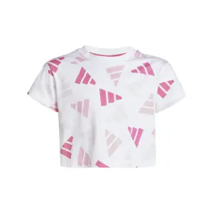Girl's crop T-shirt adidas Essentials Logo Celebration image-0
