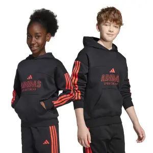 Camisola com capuz para criança adidas House Of Tiro image-3