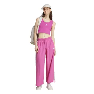 Pantalón de chándal de tejido tipo paracaídas para mujer adidas Essentials 3-Stripes image-1